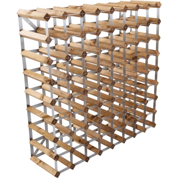 Traditional Wine Racks Vinreol Saml-Selv Lys Eg 72 flasker