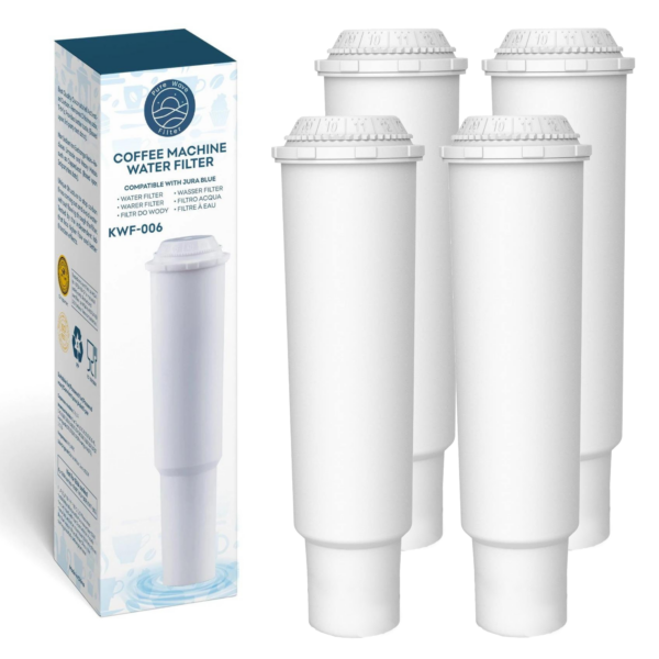 Vandfilter Kompatibelt med Jura Claris White - Pure Wave KWF-006 - 4 Stk.