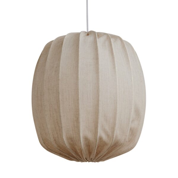 Watt & Veke Prisma Linen Natural loftslampe, 45 cm