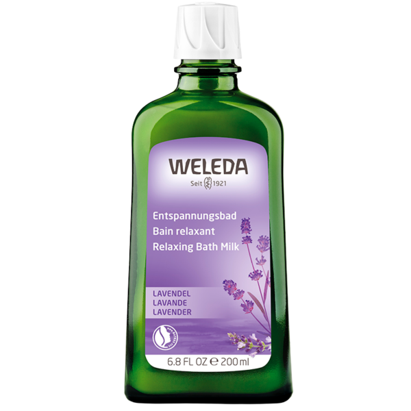 Weleda Lavender Relaxing Bath Milk 200 ml.  (Weleda)