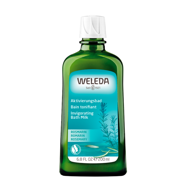 Weleda Rosemary Invigorating Bath Milk 200 ml  (Weleda)