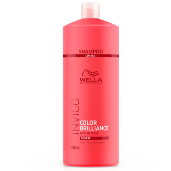 Wella Professionals Invigo Color Brilliance Shampoo Coarse (1000 ml)  (Wella Professionals)