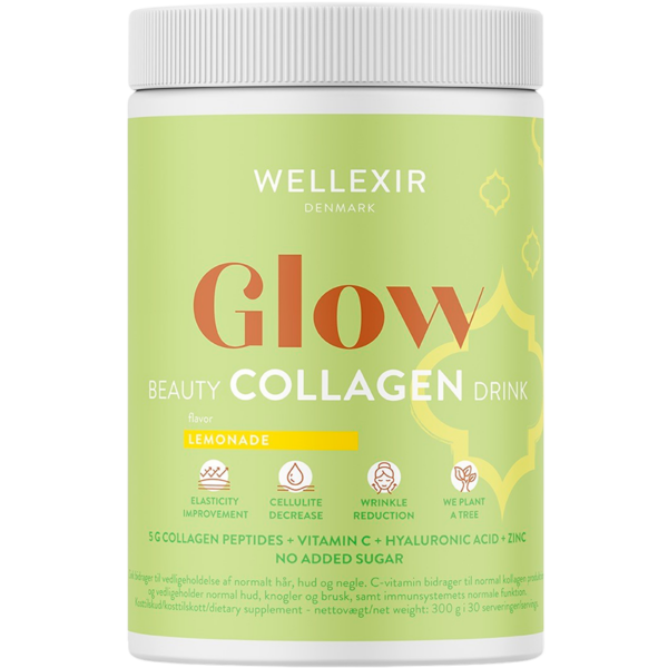 Wellexir Glow Beauty Drink - Lemonade (300 g)  (Wellexir)