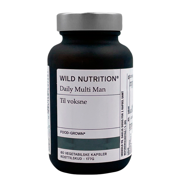 Wild Nutrition Food-Grown Daily Multi Man (60 kaps)  (Wild Nutrition)