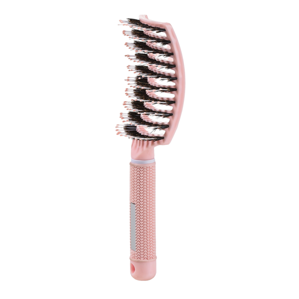 Yuaia Haircare Curved Paddle Brush Lyserød (1 stk)  (Yummi Gummi)