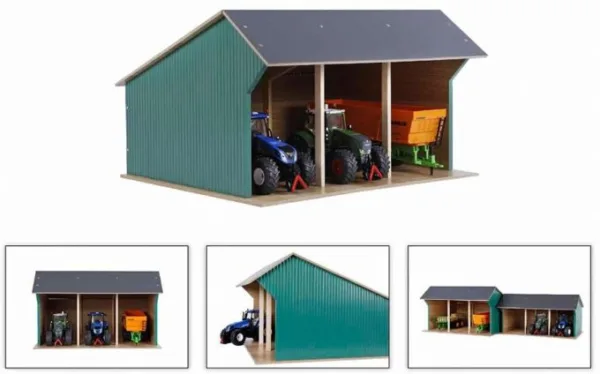 Kids Globe StorTraktor Garage 1:32