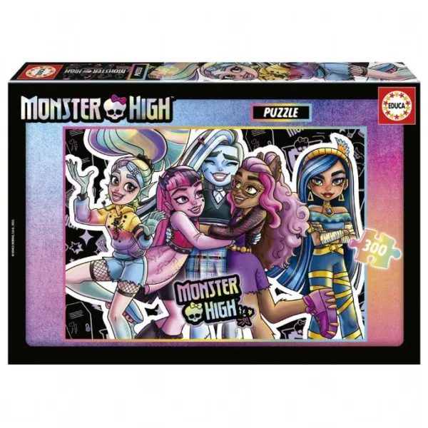 Monster High Puslespil 300 Brikker