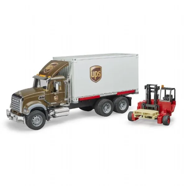 Mack UPS Lastbil og Gaffeltruck