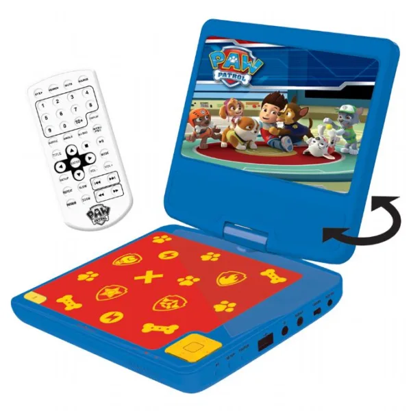 Paw Patrol Bærbar DVD afspiller