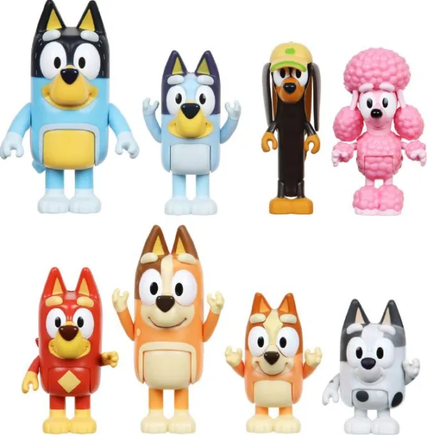 Bluey 8 Figure Multipack