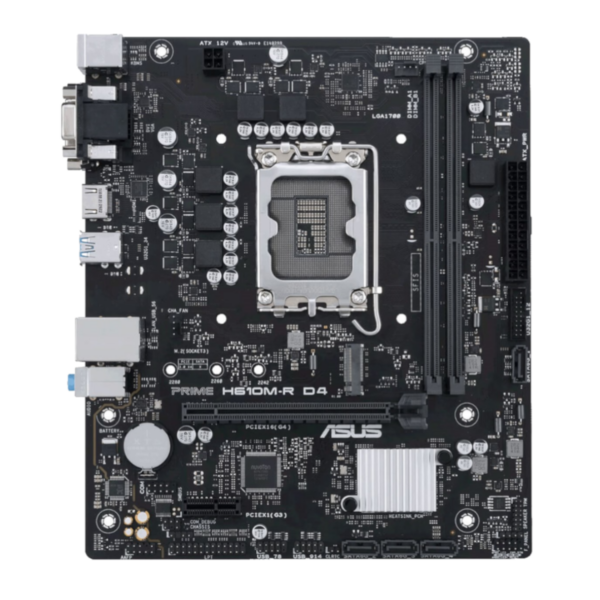 ASUS PRIME H610M-R D4 Bundkort (Uden Wifi)