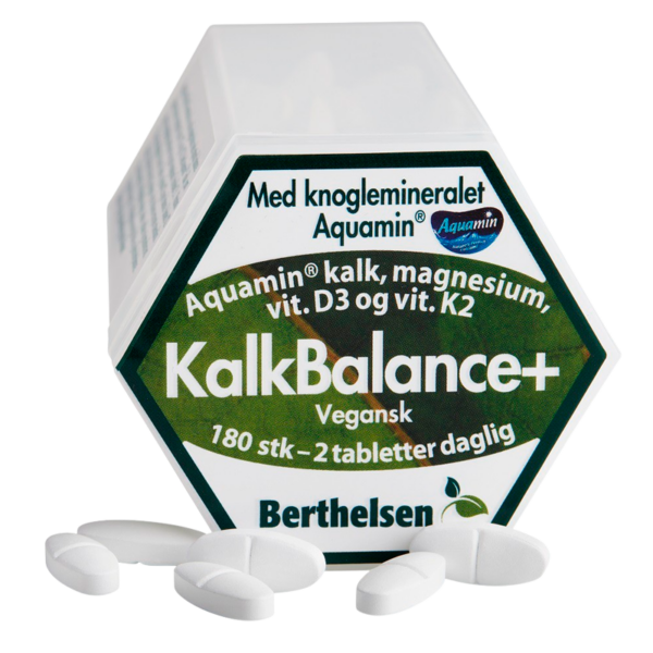 Berthelsen KalkBalance+ 180 tabletter  (Berthelsen)