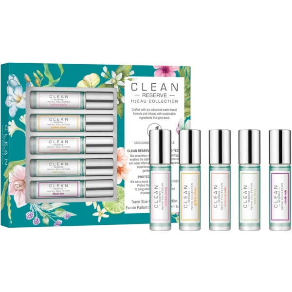 Clean H2Eau Rollerball Gift Set 5+5 ml