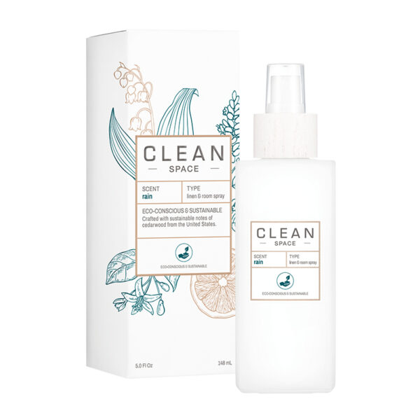 Clean Space Rain Linen & Room Spray 148 ml.  (Clean Space)