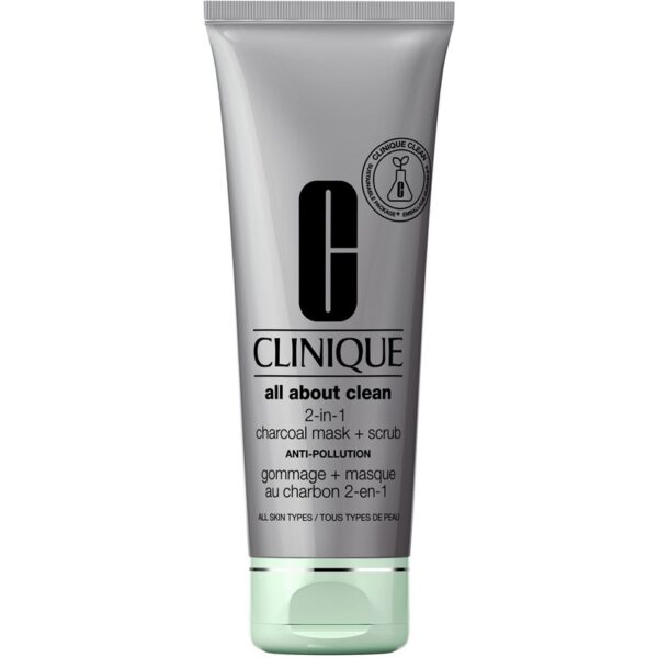 Clinique All About Clean 2-in-1 Charcoal Mask + Scrub 100 ml