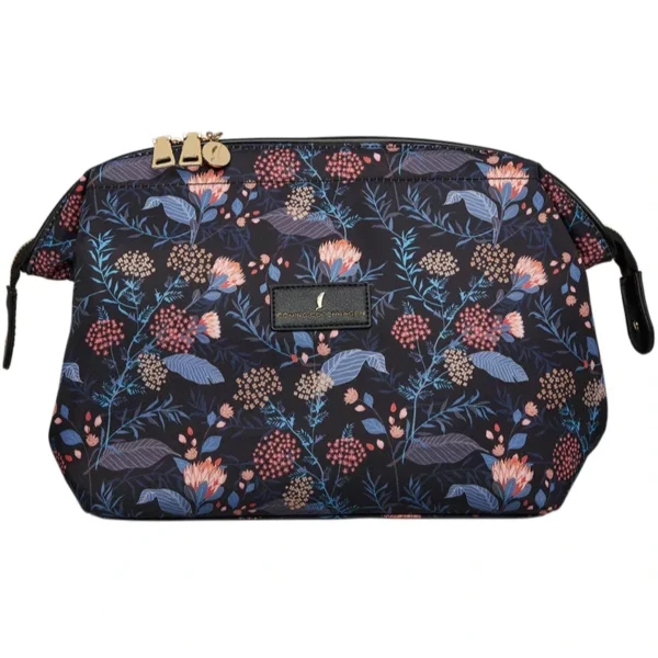 Coming Copenhagen Mia Toiletry Bag Large - Bloomy Coral Sea (Limited Edition)