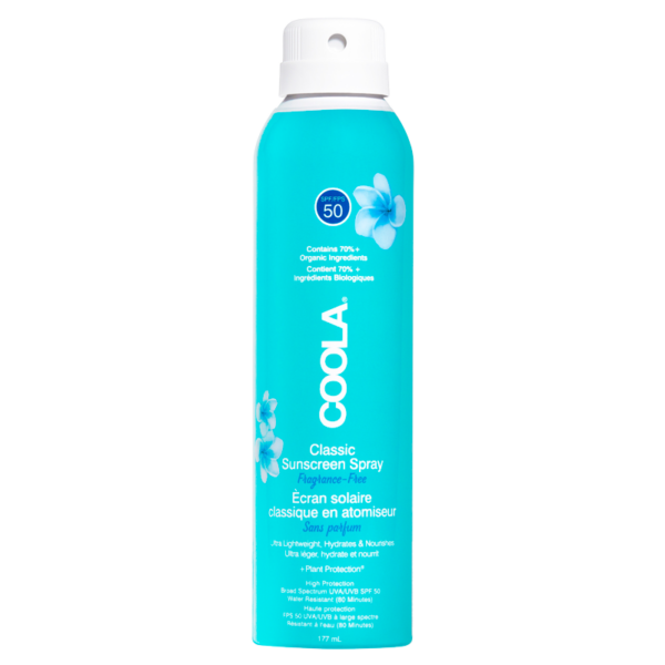 Coola Classic Body Spray Fragrance-Free SPF 50 177 ml.  (Coola)