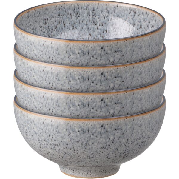 Denby Studio Grey Skål 13cm 4-Pak