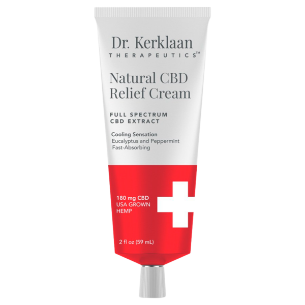 Dr. Kerklaan Therapeutics Natural CBD Relief Cream (59 ml)  (Dr. Kerklaan Therapeutics)