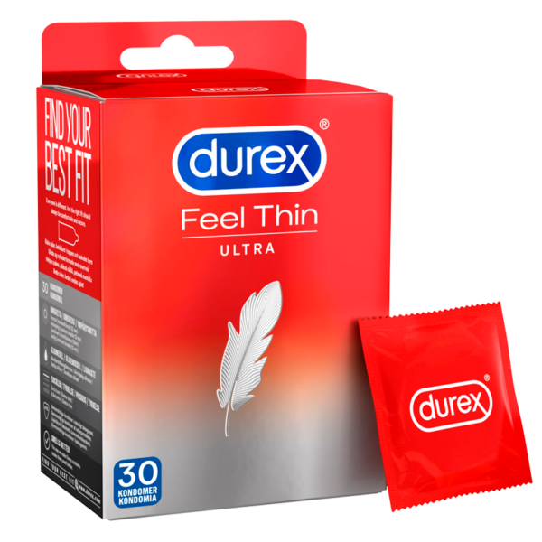 Durex Featherlite Ultra Kondomer Big Pack (30 stk)  (Durex)