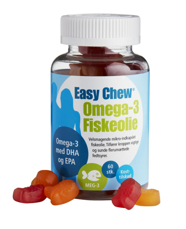 EasyChew Omega-3 (60 stk)  (EasyChew)