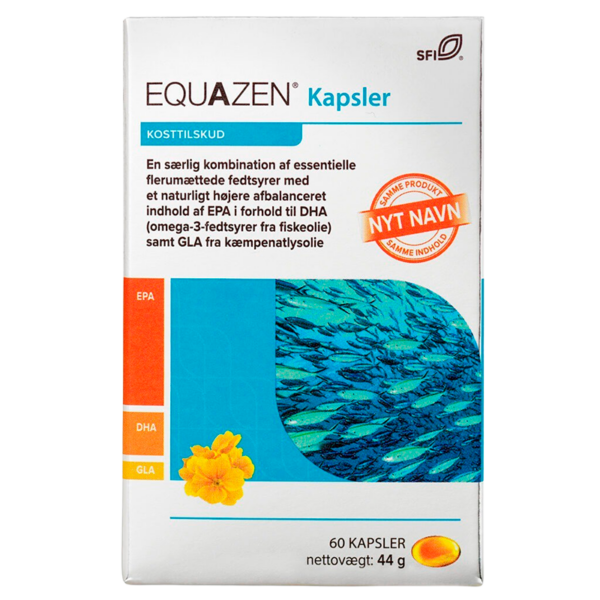 Equazen Fiskeolie Kapsler (60 kaps)  (EQUAZEN)