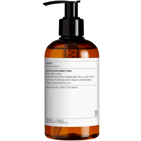 Evolve Organic Beauty Citrus Blend Aromatic Wash 250 ml.  (Evolve Organic Beauty)