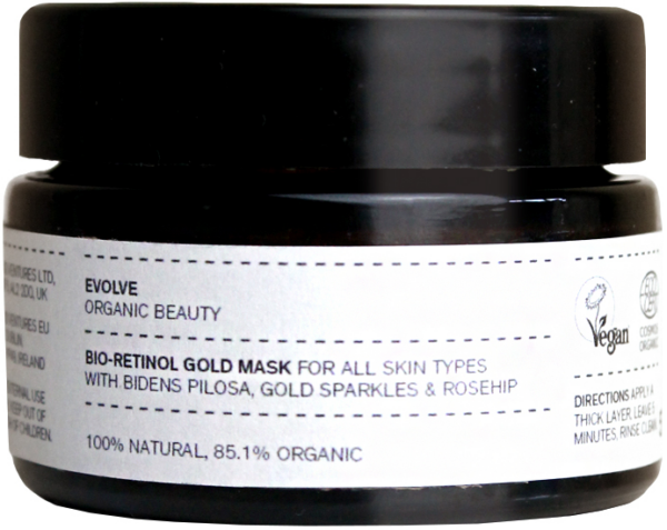 Evolve Bio-Retinol Gold Mask 30 ml.  (Evolve Organic Beauty)