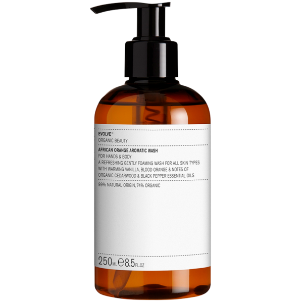 Evolve Organic Beauty African Orange Aromatic Wash 250 ml.  (Evolve Organic Beauty)