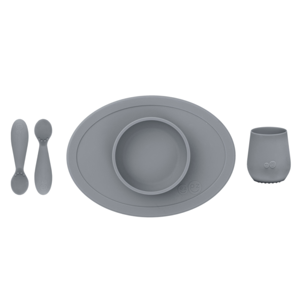 EZPZ First Foods Set Grey (1 stk)  (EZPZ)