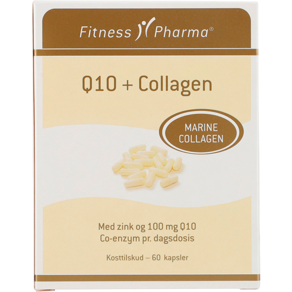 Fitness Pharma Q10 + Collagen (60 stk)  (Fitness Pharma)