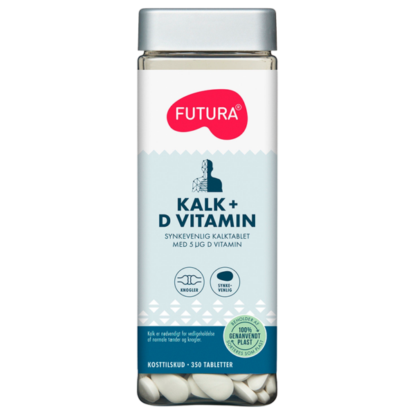 Futura Kalk + D-Vitamin (350 stk)  (Futura)