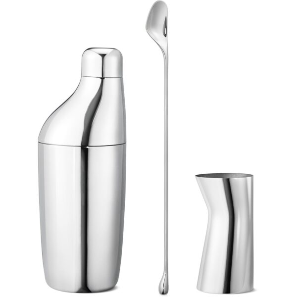 Georg Jensen Sky cocktailsæt i 3 dele