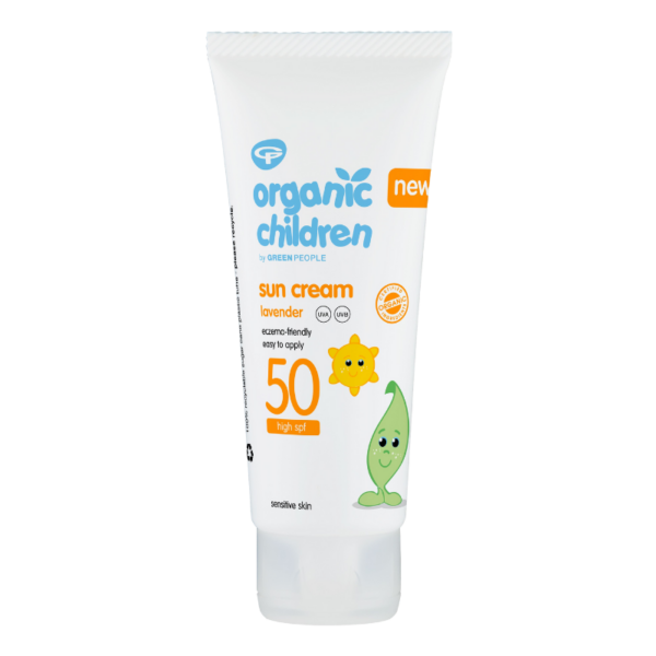 Green People Organic Children Sun Cream SPF50 Lavender (100 ml)  (Green People)