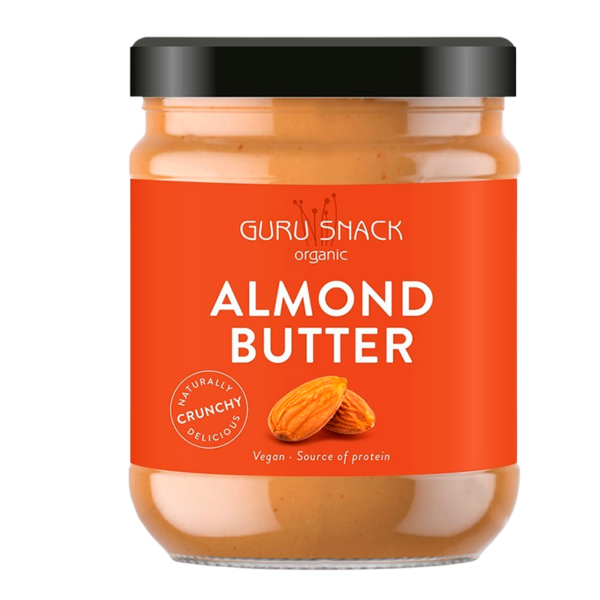 Guru Snack Almond Butter Crunchy Ø (500 g)  (Guru Snack)