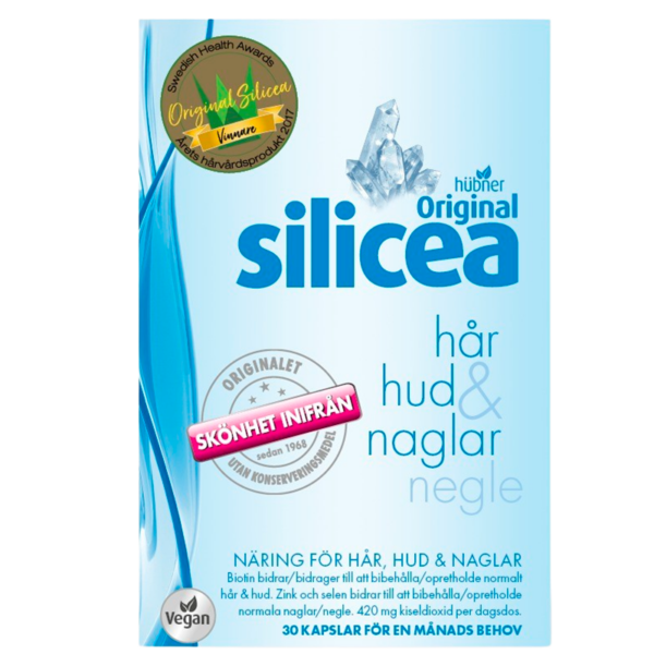 Hübner Original silicea hud, hår & negle (30 kaps)  (Hübner)