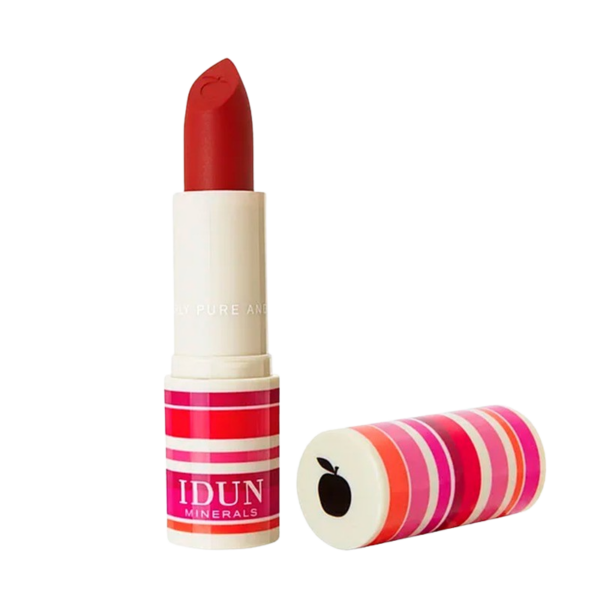 IDUN Minerals Jordgubb Lipstick Matte (4 gr)  (IDUN Minerals)