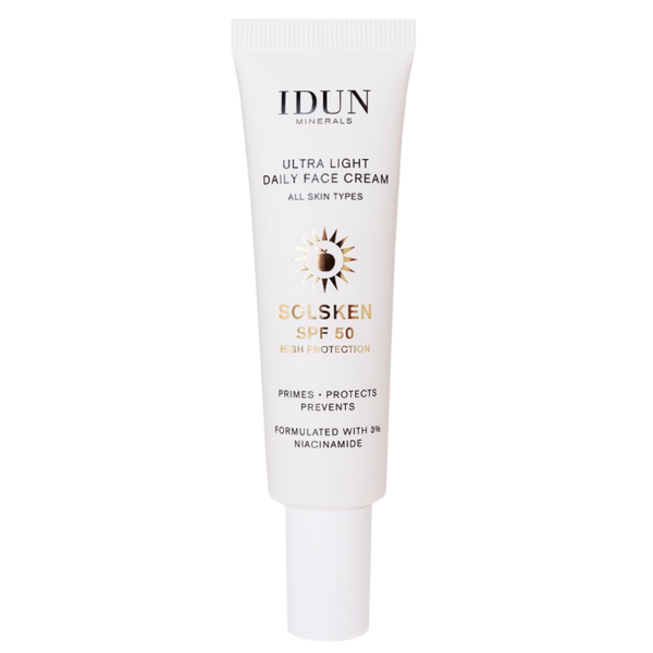 IDUN Minerals Solsken Daily Face Cream SPF 50 (30 ml)  (IDUN Minerals)