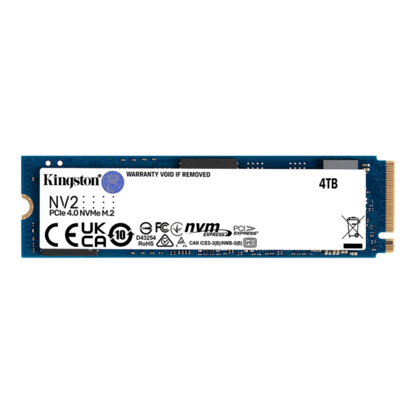 Kingston NV2 4000GB M.2 2280 NVMe SSD