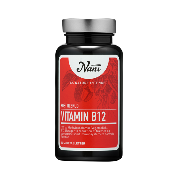 Nani Food State B12 Vitamin (90 kapsler)  (Nani)