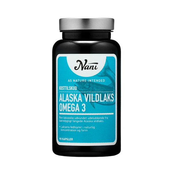 Nani Food State Omega 3 Alaska Vildlaks (90 kapsler)  (Nani)