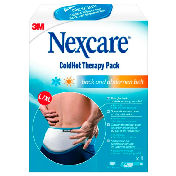 Nexcare ColdHot Therapy Pack - Back & Abdomen Belt L/XL (1 stk)  (Nexcare)