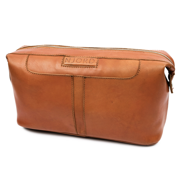 Njord Toilet Bag Kalveskind Cognac  (Njord)