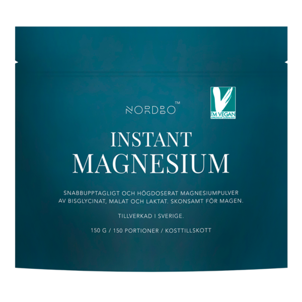 Nordbo Instant Magnesium Pulver (150 g)  (Nordbo)