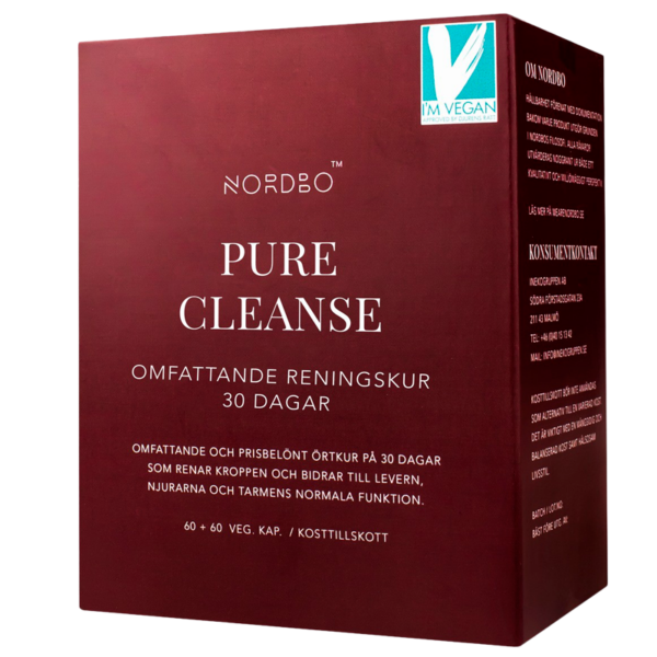 Nordbo Pure Cleanse Vegansk (2x60 kaps)  (Nordbo)