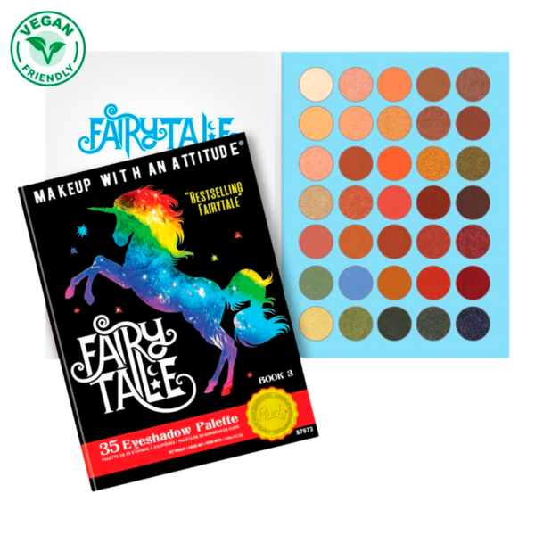 RUDE Cosmetics Fairy Tale 35 Eyeshadow Palette (1 stk)  (Rude Cosmetics)