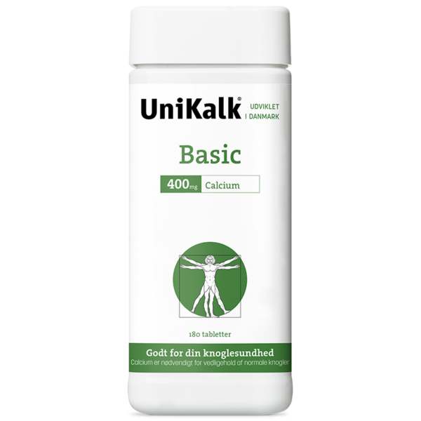 UniKalk Basic 400 mg Calcium (180 tab)  (UniKalk)