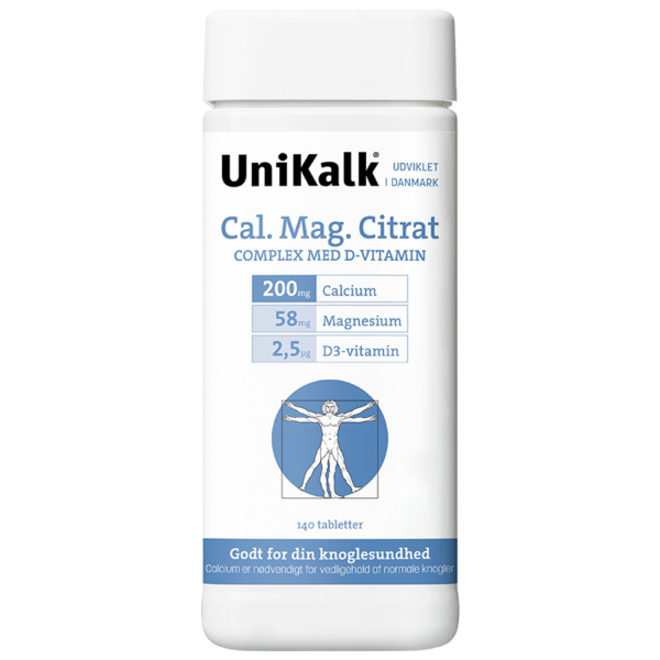 UniKalk Cal. Mag. Citrat (140 tabl)  (UniKalk)