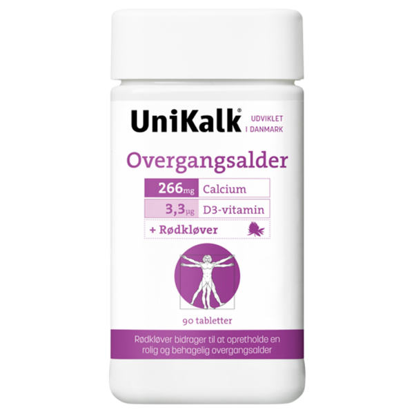 UniKalk Overgangsalder (90 tab)  (UniKalk)