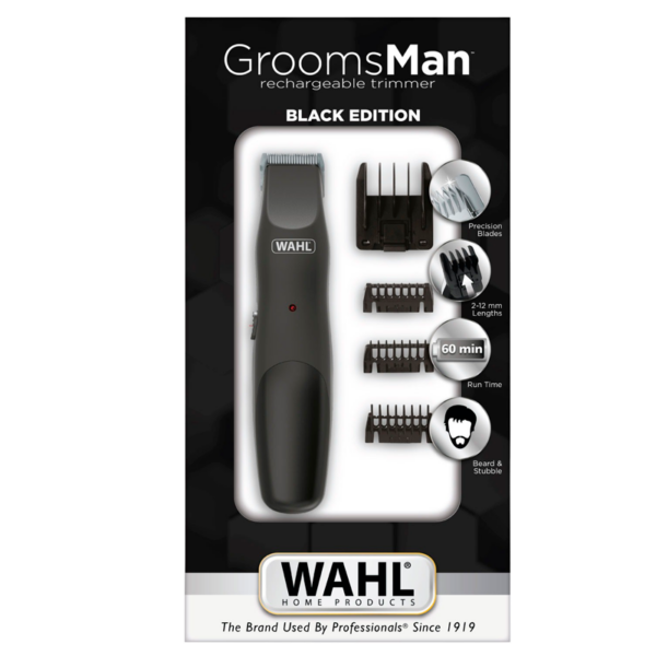 Wahl Black Edition Skæg & Bodytrimmer Groomsman (1 stk)  (WAHL)